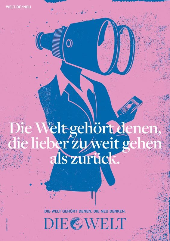 Die Welt poster campaign 3