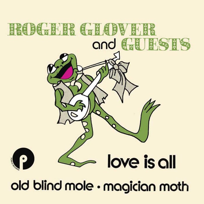 Roger Glover and Guests – “Love Is All” Dutch single cover