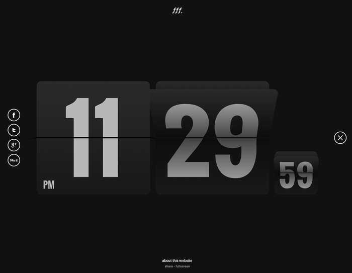 Form Follows Function – flip clock 1