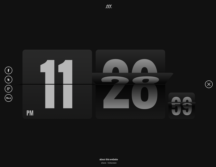 Form Follows Function – flip clock 2