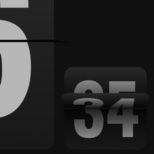 Form Follows Function – flip clock