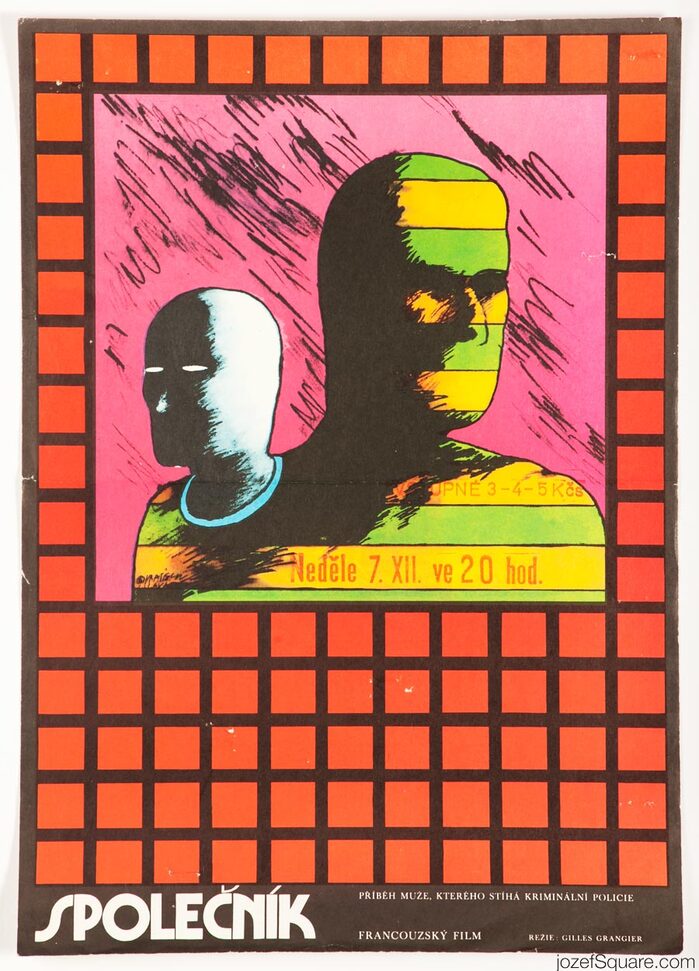 Společník (A Loser, original title: Un cave), France, 1972. Directed by Gilles Grangier. Featuring Claude Brasseur, Marthe Keller, André Weber.