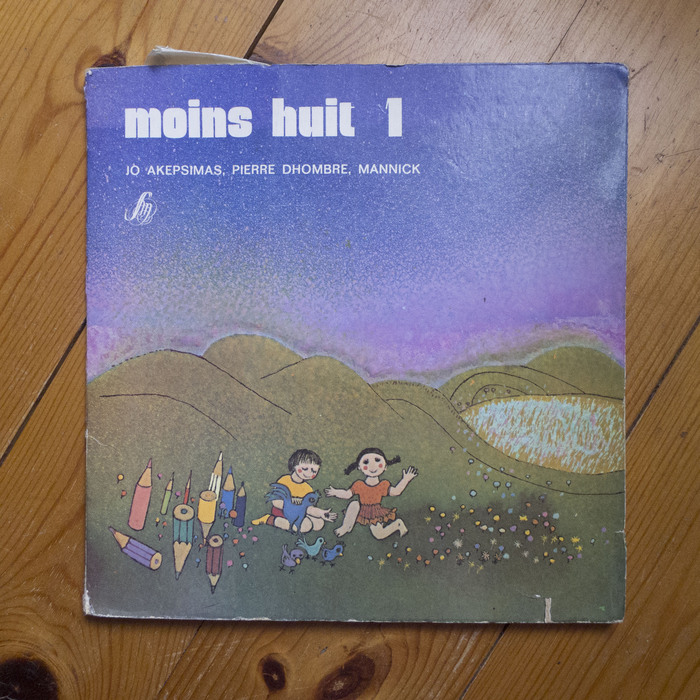 Jo Akepsimas, Pierre Dhombre, Mannick – Moins huit&nbsp;/ Plus huit album art 1