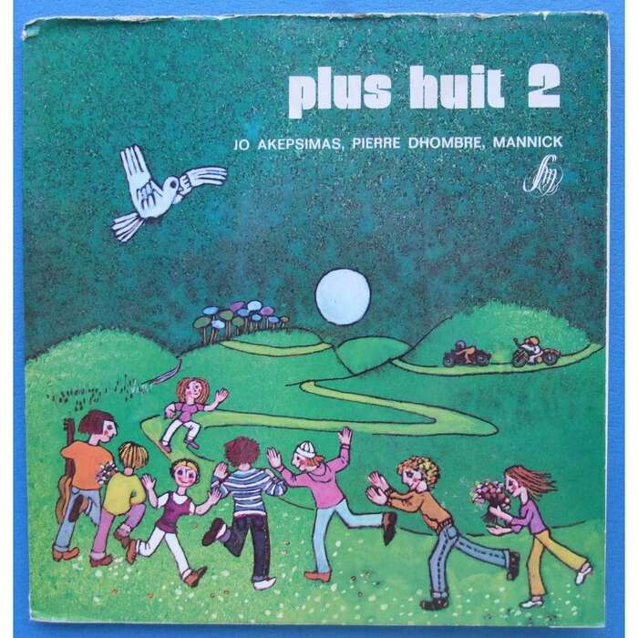 Jo Akepsimas, Pierre Dhombre, Mannick – Moins huit&nbsp;/ Plus huit album art 4