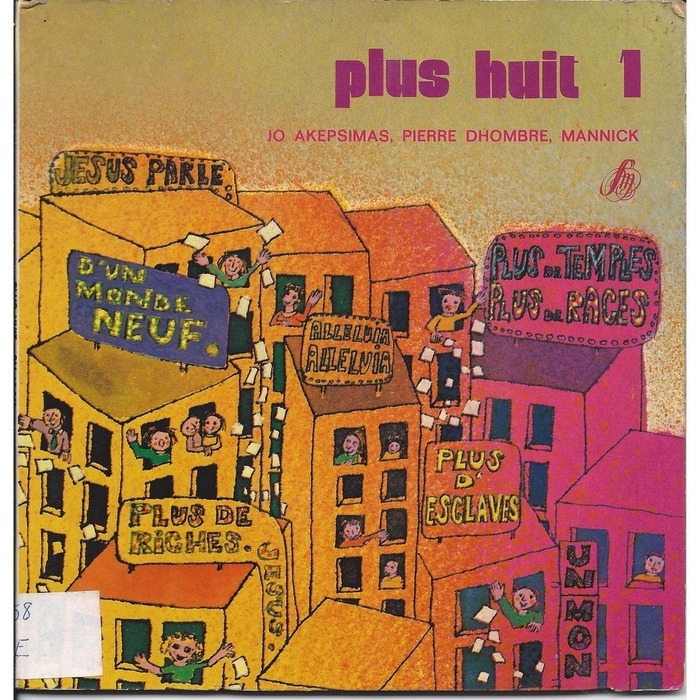 Jo Akepsimas, Pierre Dhombre, Mannick – Moins huit&nbsp;/ Plus huit album art 3