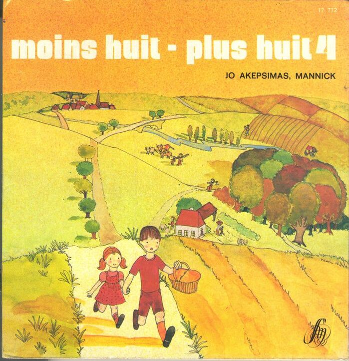 Jo Akepsimas, Pierre Dhombre, Mannick – Moins huit&nbsp;/ Plus huit album art 6