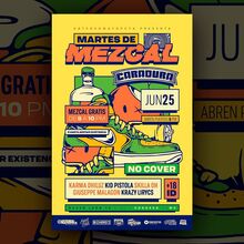 Martes de Mezcal concert poster