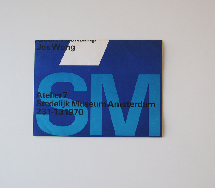 Atelier 7 Brochure for Stedelijk Museum 1