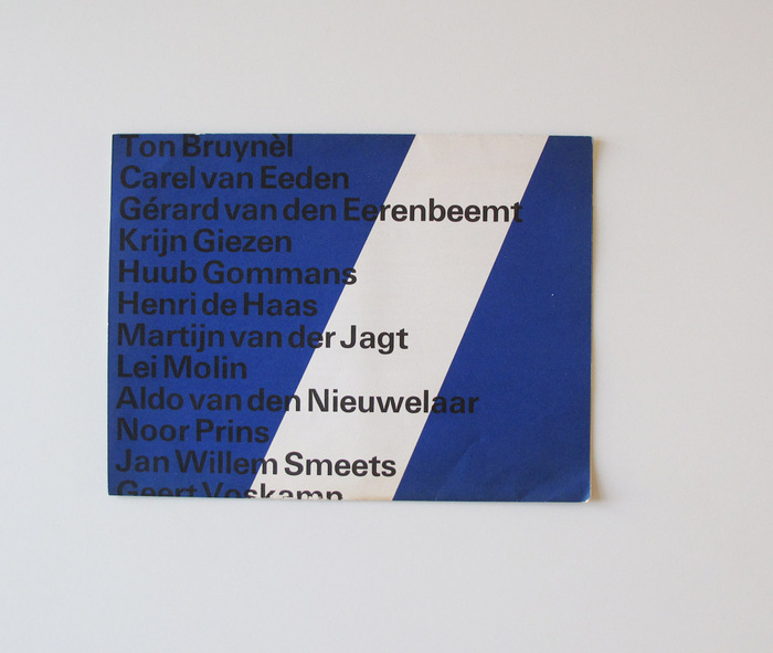 Atelier 7 Brochure for Stedelijk Museum 2