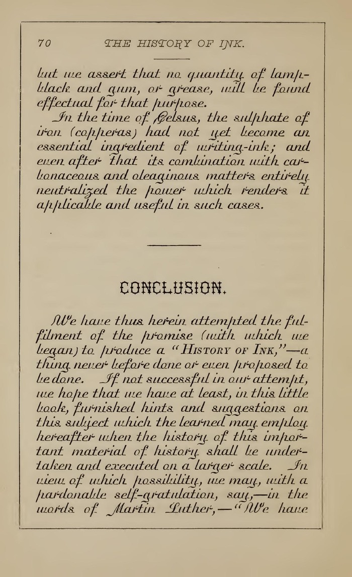 “Conclusion” is set in . Note that the larger size used for the sample has less spurs.