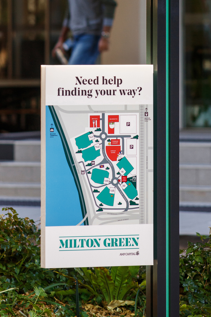 Milton Green wayfinding and signs 3
