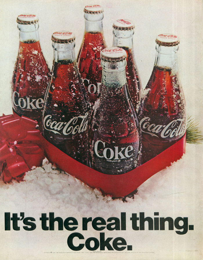 “It’s the real thing.” Coca-Cola Ads (1969–74) - Fonts In Use