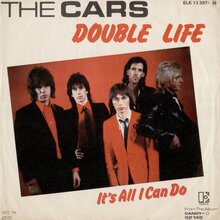 The Cars – “Double Life” / “All I Can Do” German single cover