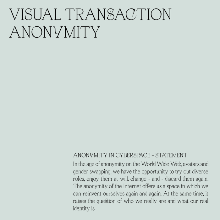 Anonymity in Cyberspace 3