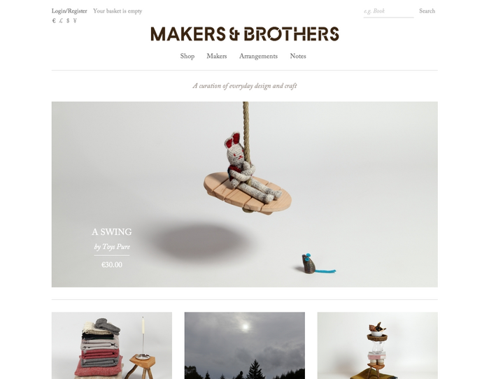 Homepage.