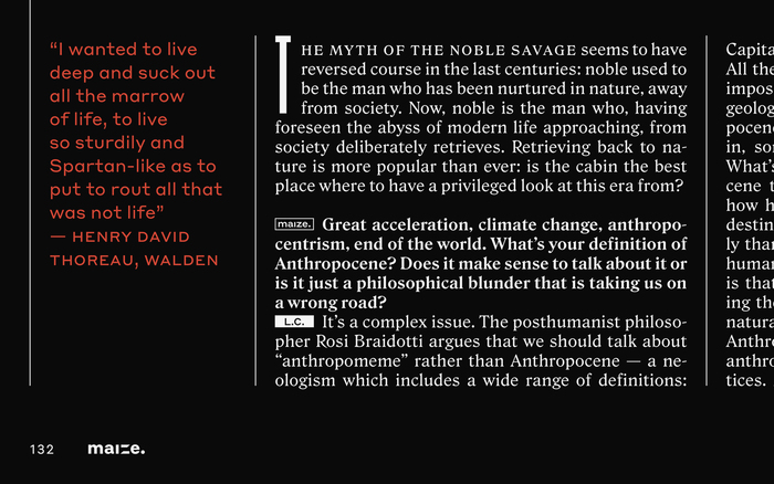 Maize magazine 06, Summer 2019 20