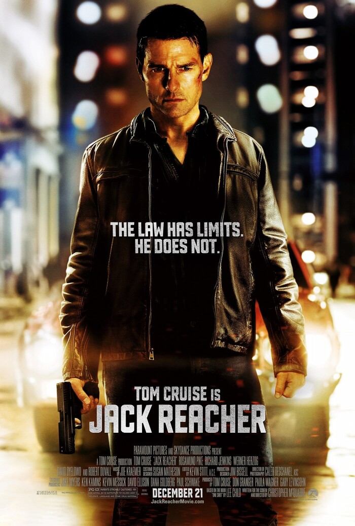 Jack Reacher movie posters 1
