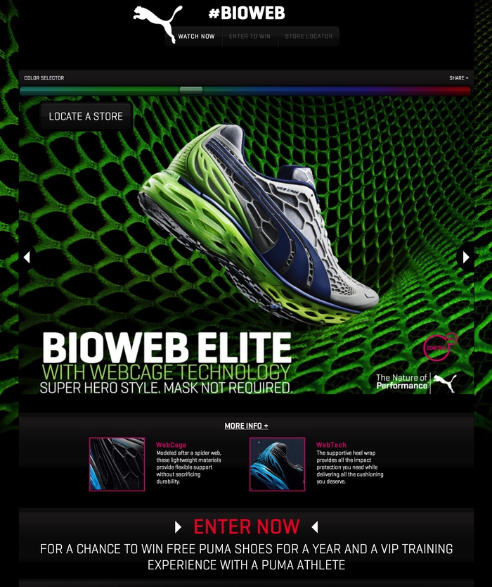 Puma BioWeb & Mobium 1