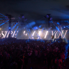 Live visuals at Dour Festival 2019