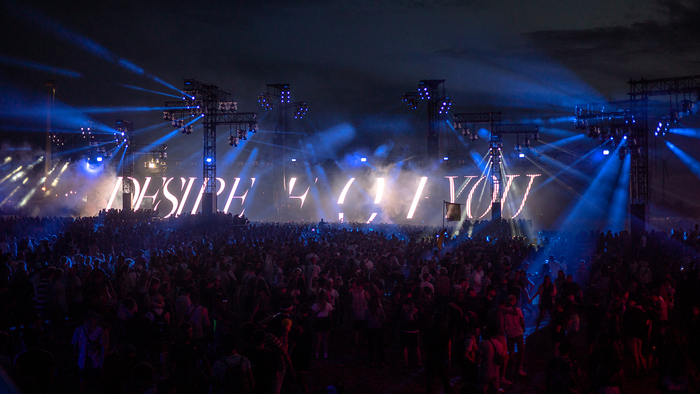 Live visuals at Dour Festival 2019 1