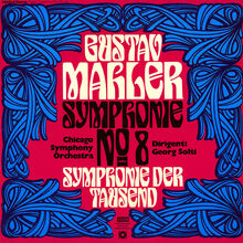 <cite>Gustav Mahler, Symphonie Nº8</cite> (Decca<span class="nbsp">&nbsp;</span>/ Deutscher Schallplattenclub) album art