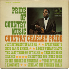 Charley Pride – <cite>Pride Of Country Music </cite>album art