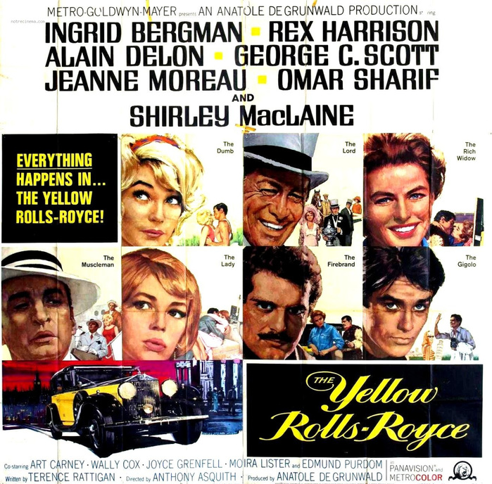 The Yellow Rolls-Royce (1964) movie posters 1