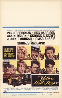<cite>The Yellow Rolls-Royce</cite> (1964) movie posters