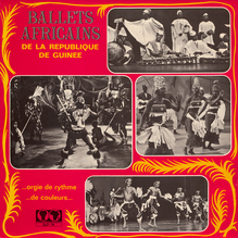 <cite>Ballets Africains de la République de Guinée </cite>album art