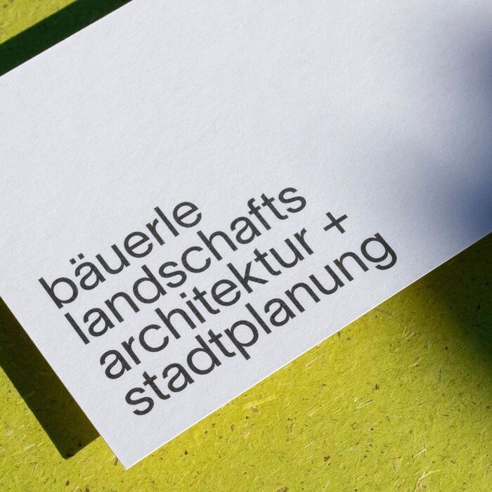 Bäuerle Landschaftsarchitektur + Stadtplanung 1