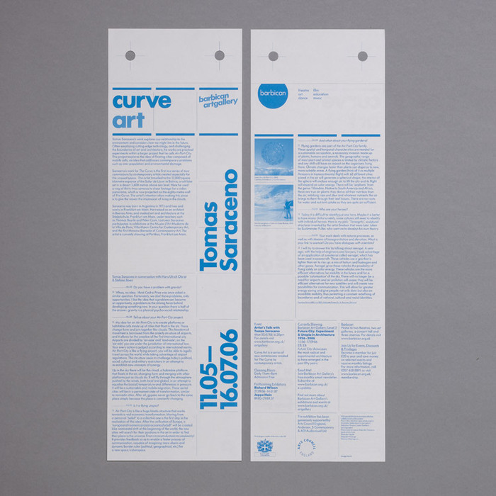 Barbican Arts Centre identity 9