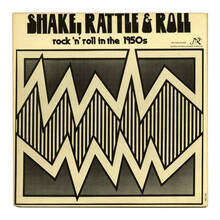 <cite>Shake, Rattle &amp; Roll. Rock ’n’ roll in the 1950s </cite>album art