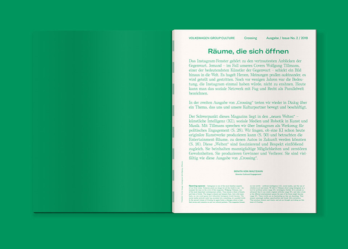 Spread from issue 2, 2018.