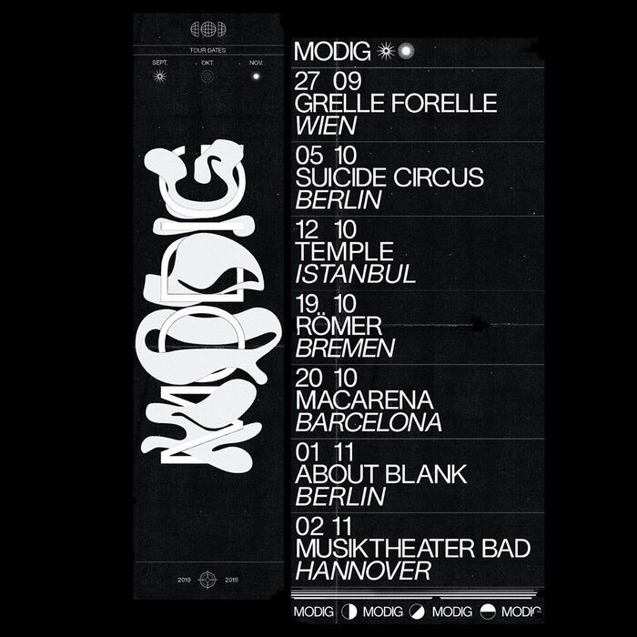 Modig tour poster 1