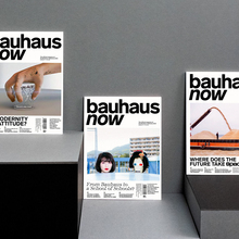 <cite>bauhaus now</cite> magazine