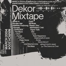 <cite>Dekor Mixtape</cite> (MAR-013)