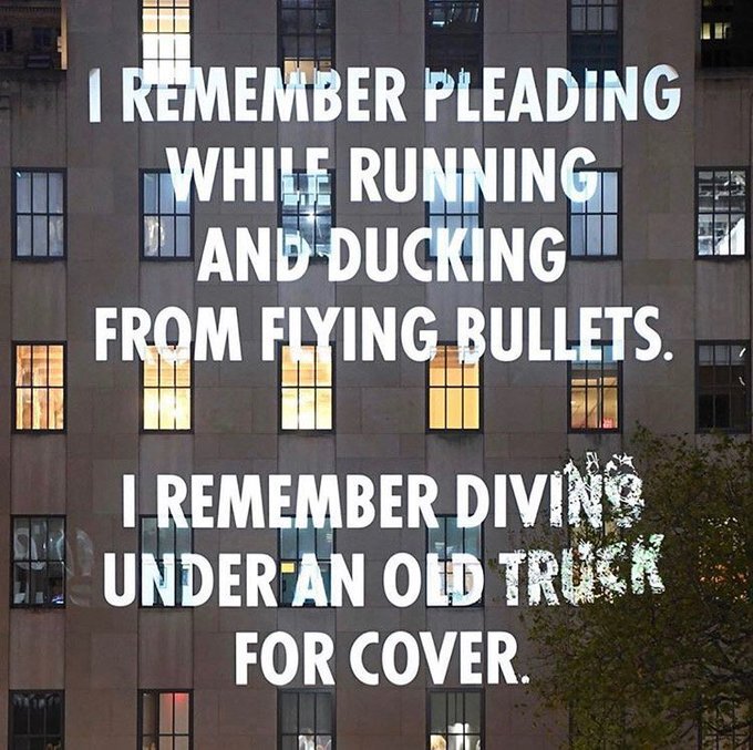 Vigil by Jenny Holzer 1