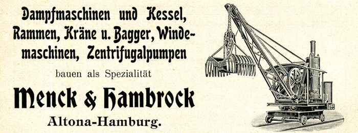 Menck &amp; Hambrock ad (1906)