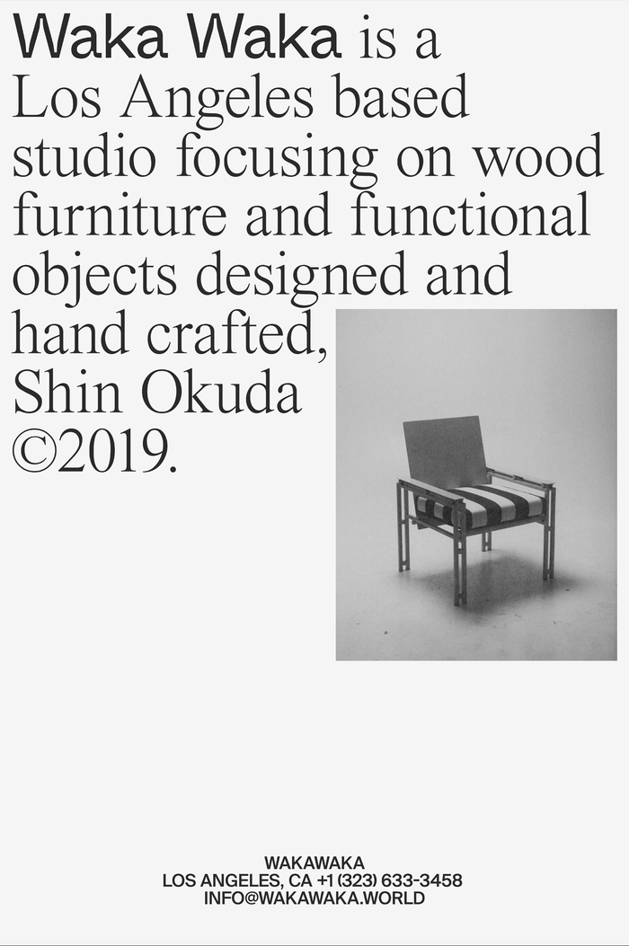 Waka Waka, Collection N01 3