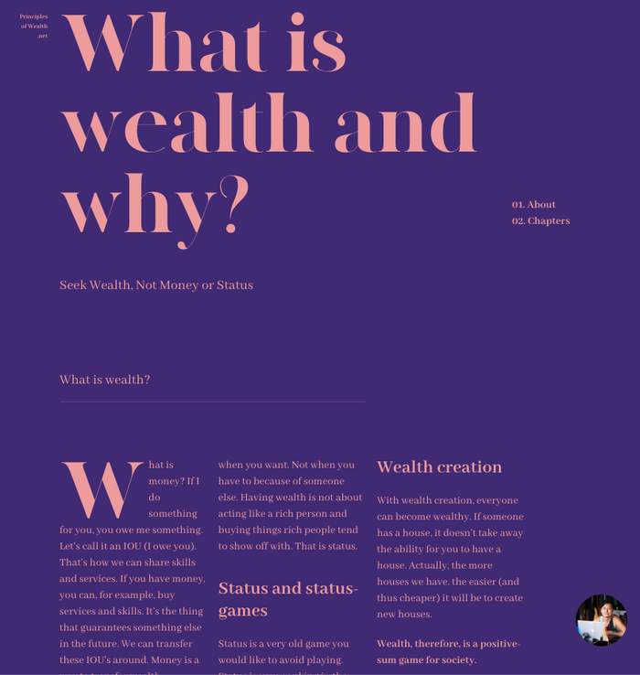 Principles of Wealth 3