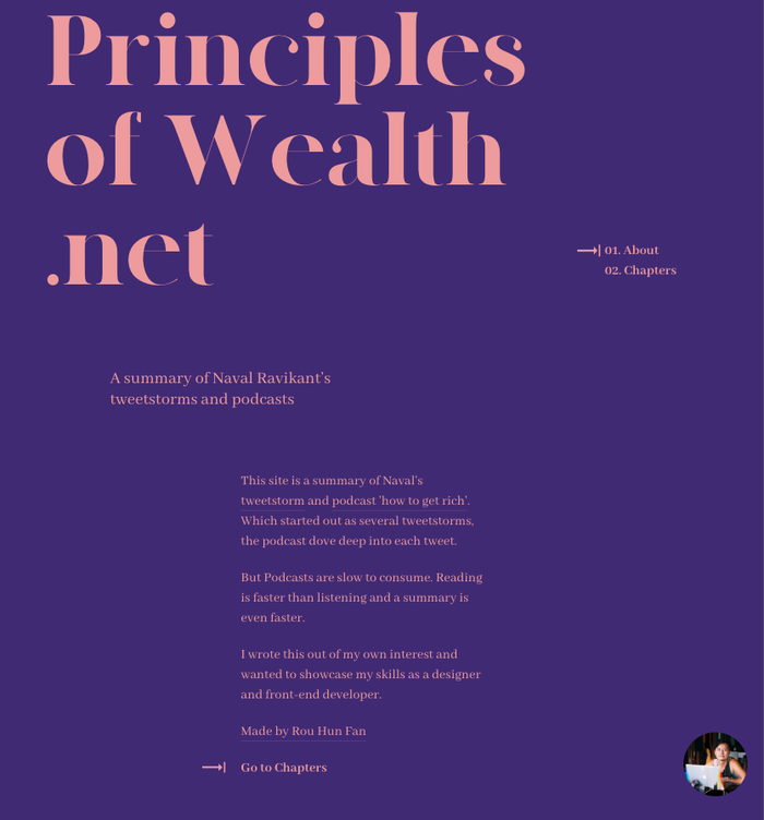 Principles of Wealth 1