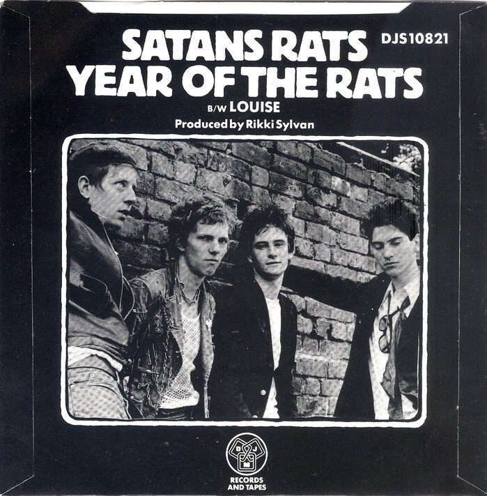 Satan’s Rats – “Year of the Rats” single cover 2