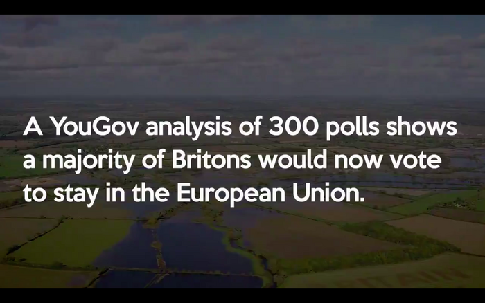 The text card shown towards the end of the clip is set in K-Type’s . This font family is based on the lettering that was used for the now famous World War 2 poster originally designed in 1939.