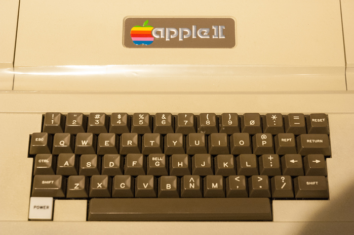 Logo on the Apple ][ (1977)