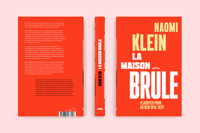 La maison brûle by Naomi Klein 2