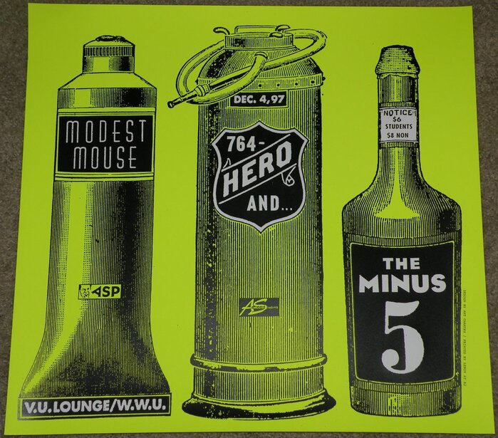 Modest Mouse, 764-HERO, The Minus 5 at V.U.Lounge