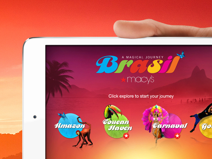Motter Femina in use for &ldquo;an interactive iOS based application that utilized augmented reality to engage in-store visitors with immersive game experiences&rdquo;, designed by Adam Barnum and produced by Magic Bullet Media.