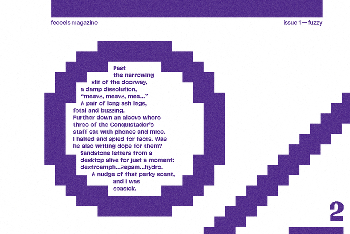 “Fuzzy Buzzy” in feeeels magazine, No.&nbsp;1 3
