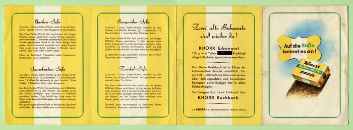 Knorr Soßen-Würfel 1