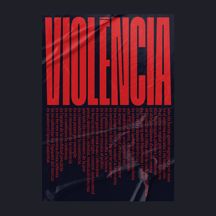 “Violència” poster 2